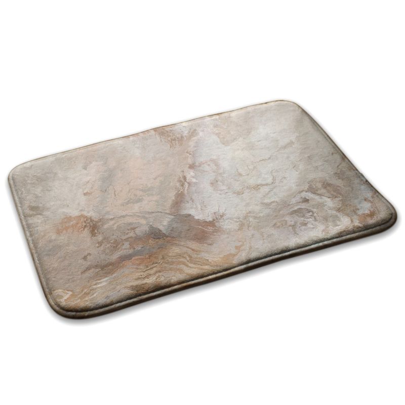 Dywanik do sypialni Tulup 90x60cm Abstrakcyjny wzór marmuru Miękki i antypoślizgowy 1 szt.