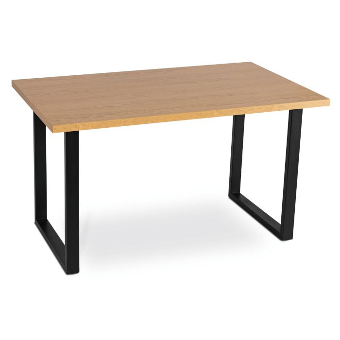 Stół Prostokątny Vettel 120 cm Mebel Elite Dąb Złoty/Czarny 1 szt