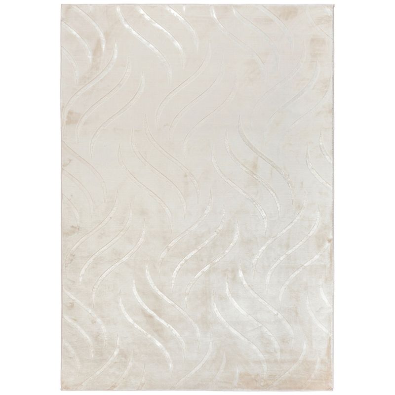 Dywan 120 x 170 cm Glamour Fala e-floor beżowy 1 szt
