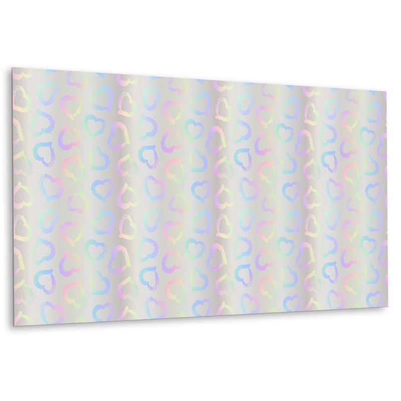 Panel samoprzylepny Tulup 100x50 cm Kolorowe serca 1 szt.