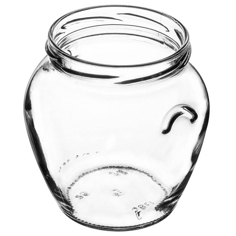 Słoiki na przetwory KADAX 580ml + wieczka "Brązowa pszczoła" 82mm 8szt.