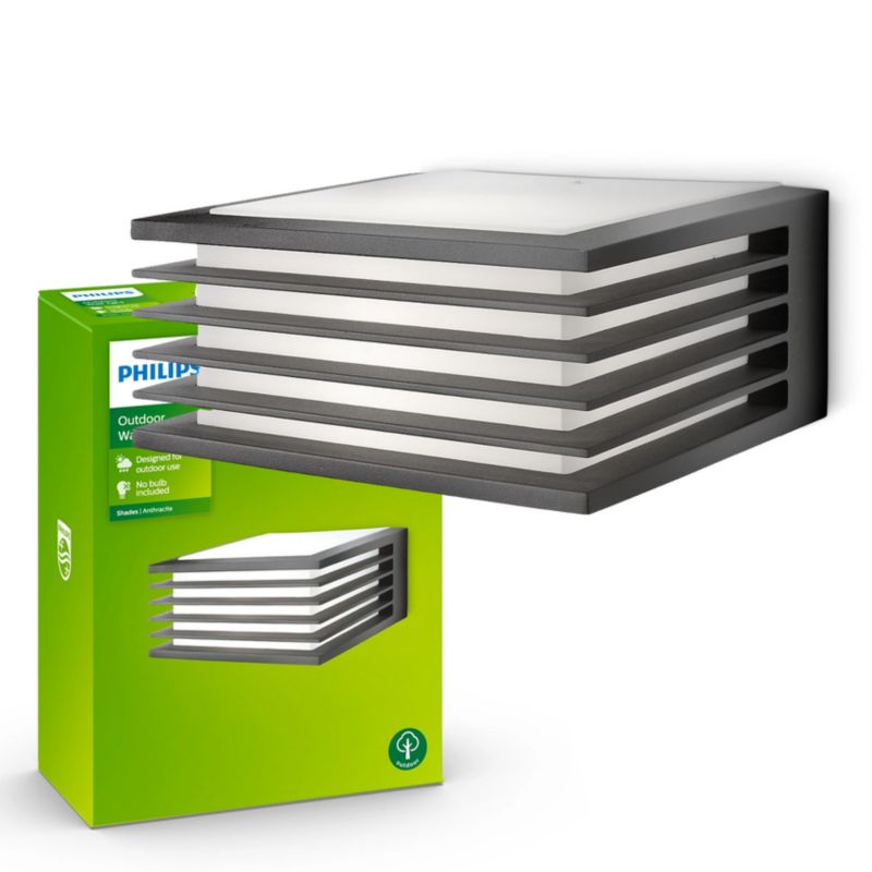 Kinkiet Philips myGarden Shades E27 antracytowy IP44 E27 1 szt.