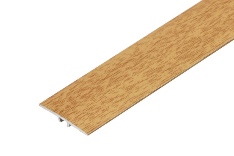 Profil progowy płaski Cezar Dąb Szlachetny 35mm 0,93m aluminiowy 1 szt.
