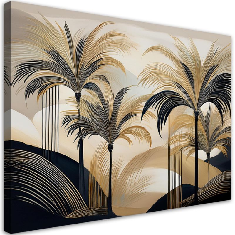 Obraz do salonu Feeby Palmy Dżungla Natura Pejzaż 120x80 cm 1szt