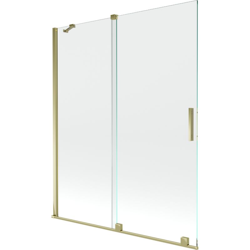 Parawan nawannowy 2-skrzydłowy Mexen Velar złoty 140x150 cm 1 szt.