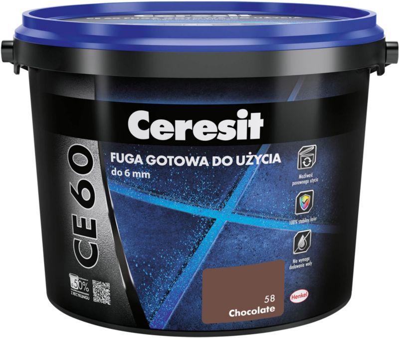 Fuga gotowa Ceresit CE60 czekolada 2 kg