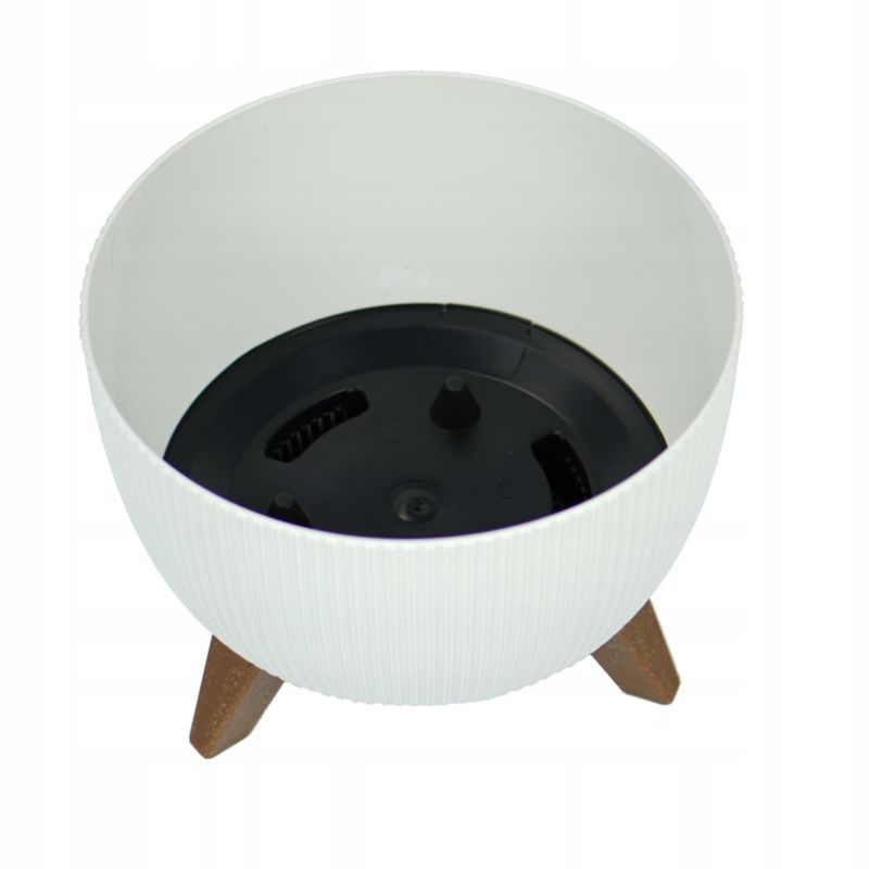 Doniczka Ogrodowa FEINZ Z Nóżkami Okrągła 29 Cm Duża Na Kwiaty Wkład Miska Donica 1 szt.