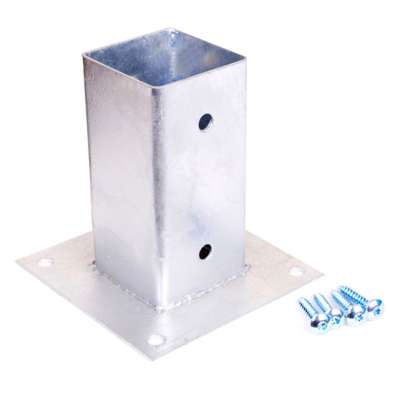 Podpora ze śrubami Blooma 70 x 70 mm ocynk
