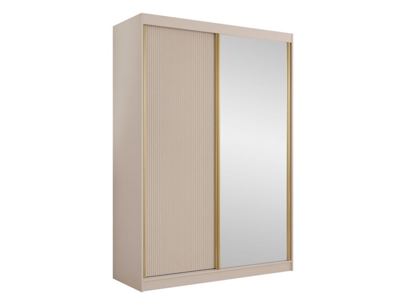 Szafa z lustrem MIRJAN 24 Tireno 2D beż piaskowy 1 szt.
