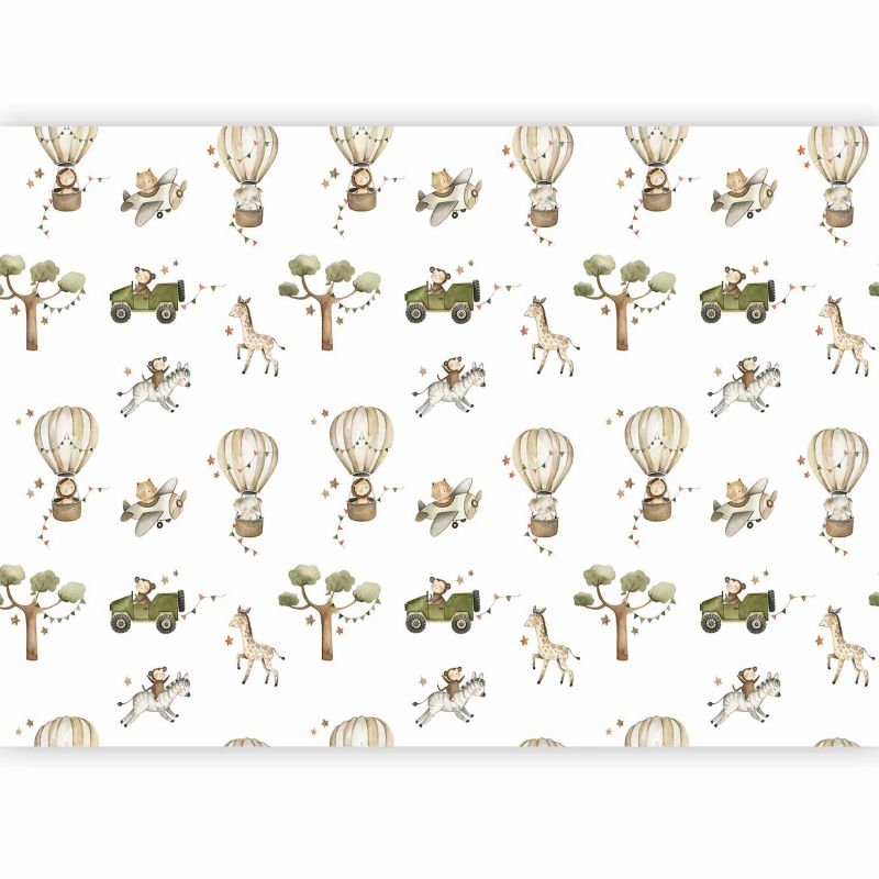 Fototapeta flizelinowa Artgeist 170 g/m2 wodoodporna Dla dzieci biała 200x140 (4 części) 10091aa rolka 1 szt