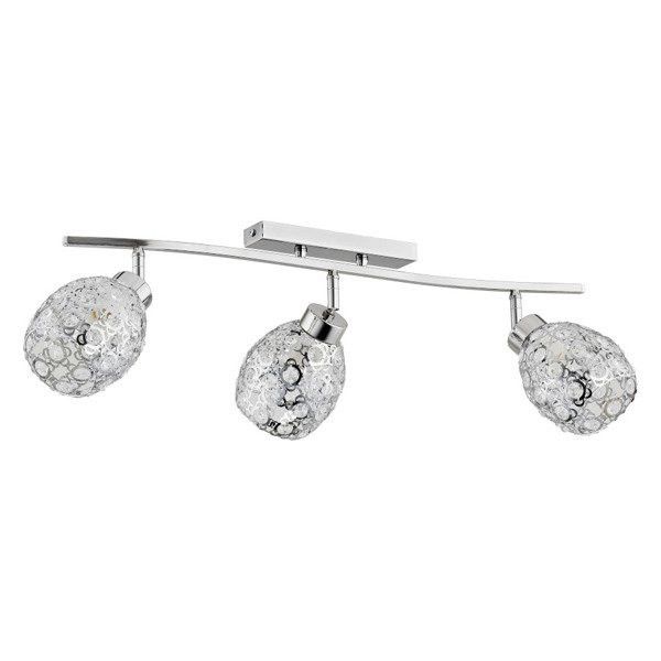 Lampa sufitowa wisząca Alfa Michelle 1237 chromowana dekoracyjna 3xE27 x 15W 1 szt.
