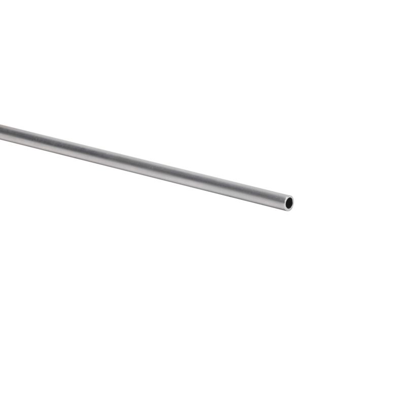 Rura okrągła aluminiowa gładka 1000 x 6 x 1 mm kolor naturalny