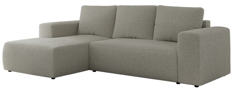 Narożnik MKS Meble TRENTINO L strona lewa Jasnoszary boucle 1szt.