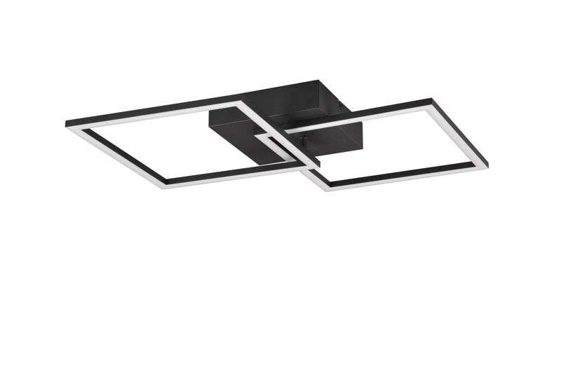 Lampa sufitowa RL Trail czarna nowoczesna wbudowany LED 20W 1 szt.