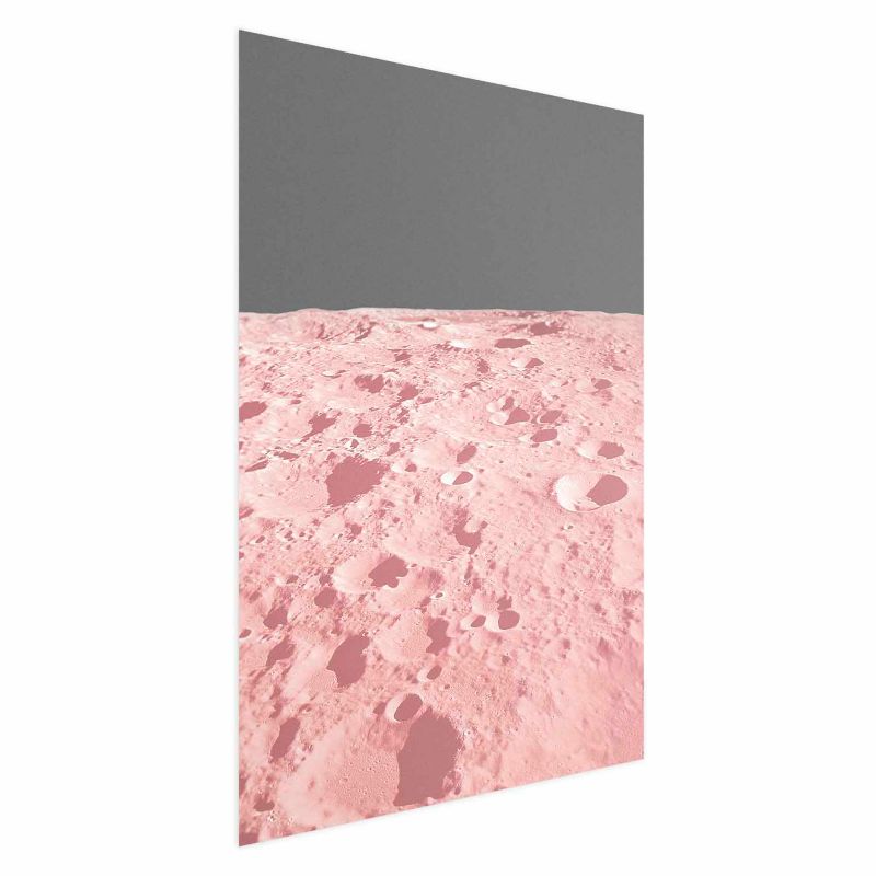 Plakat Artgeist Różowy księżyc 21x30 cm bez ramy 1 szt