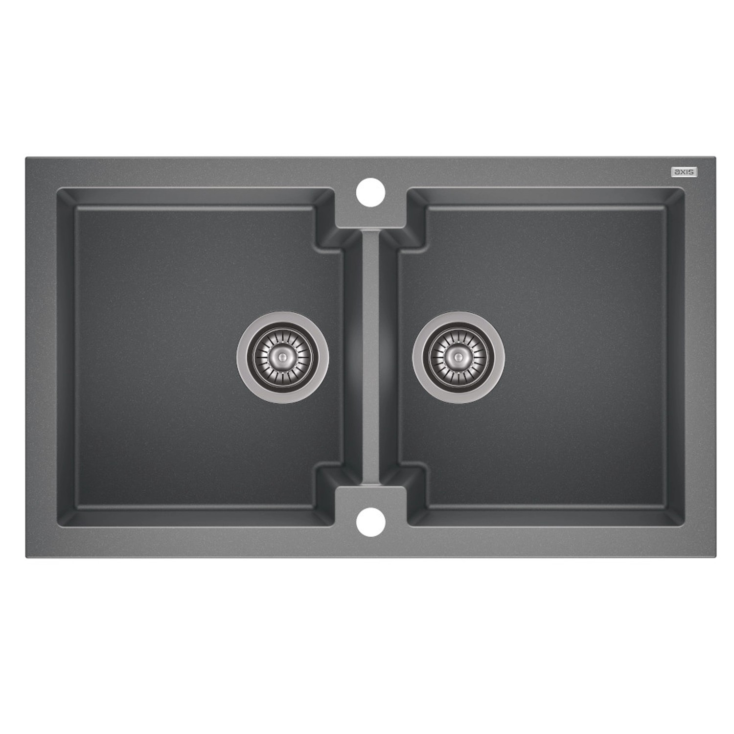 Zlewozmywak Honest 16 2-kom. moonlight grey 86x50 cm