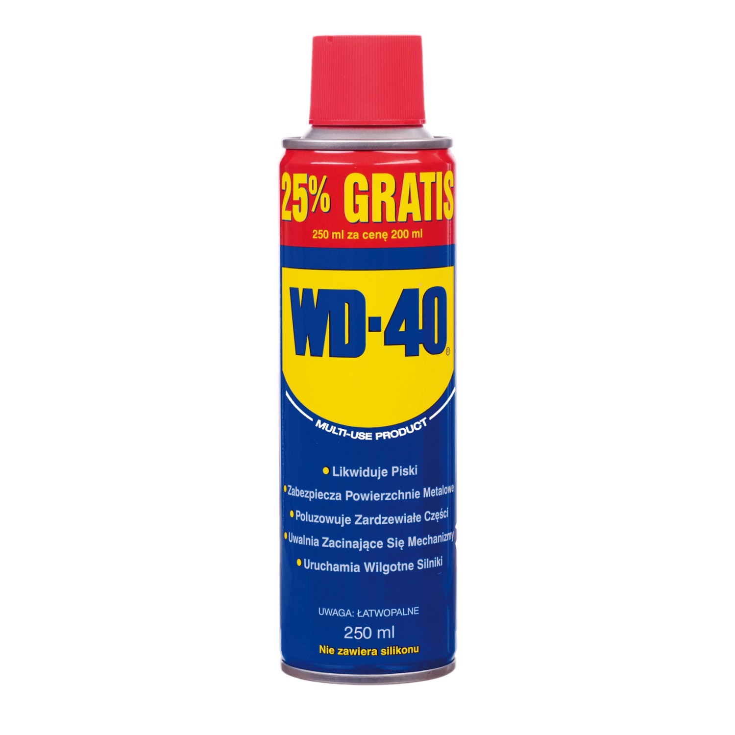 WD-40 Preparat wielofunkcyjny 200ml+25% gratis
