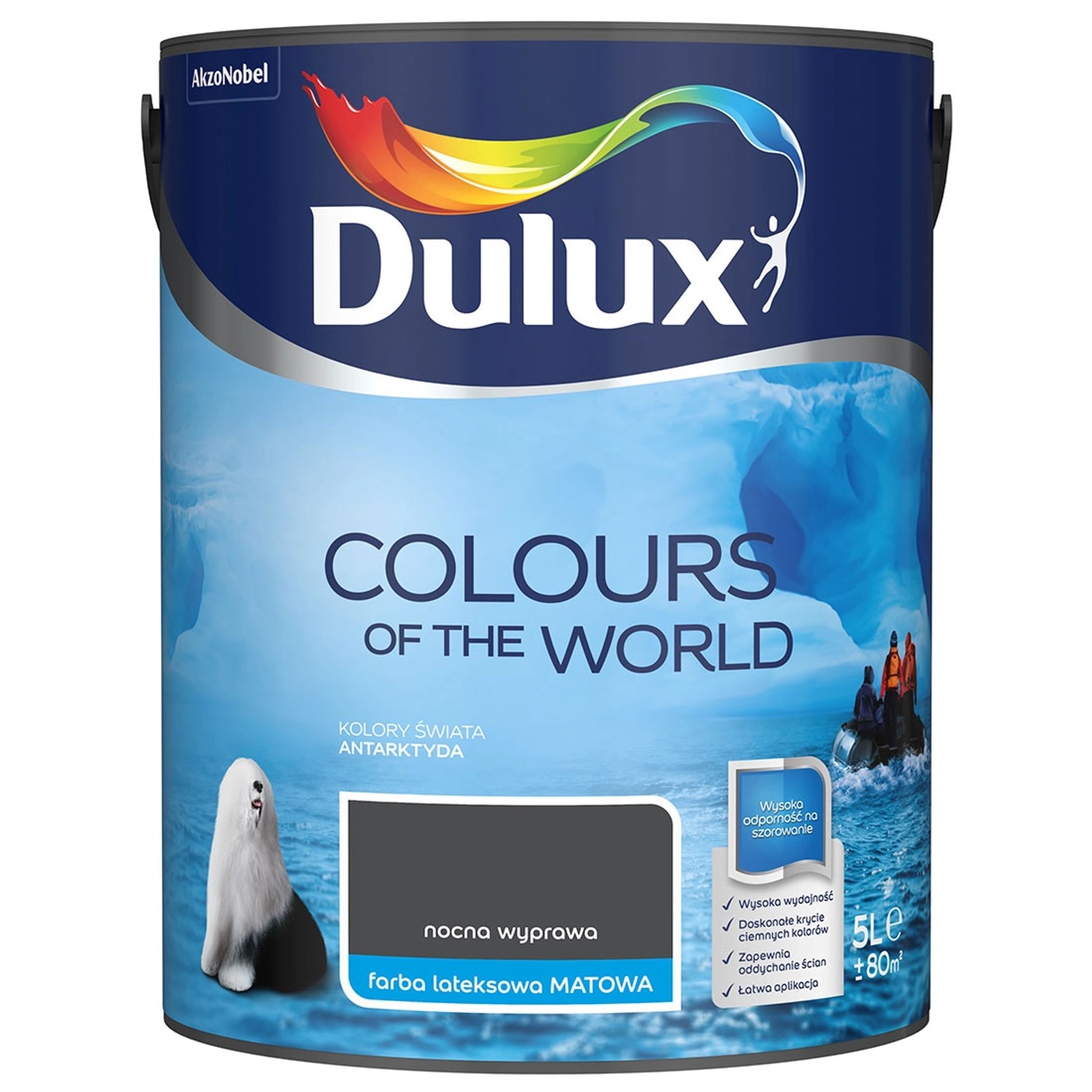 Farba Dulux Kolory Świata nocna wyprawa 5 l