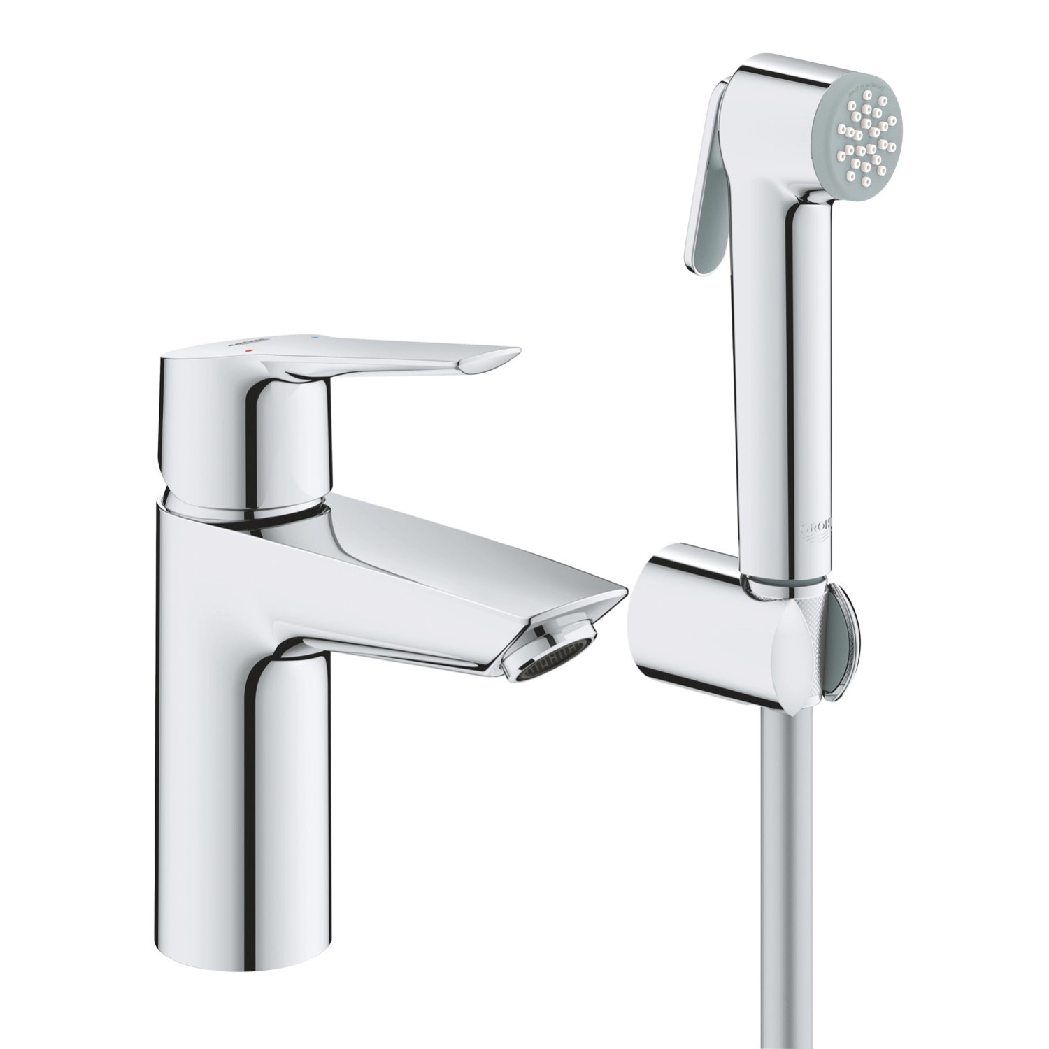 Grohe Zestaw bateria umywalka z bidetem Start chrom