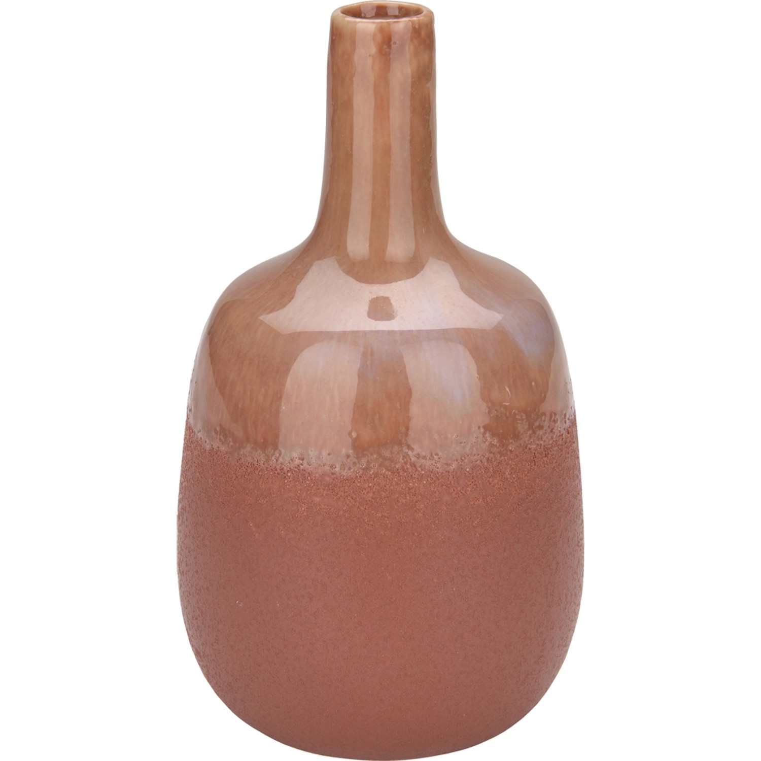 Wazon Terra ceramiczny pomarańczowy wys. 20 cm