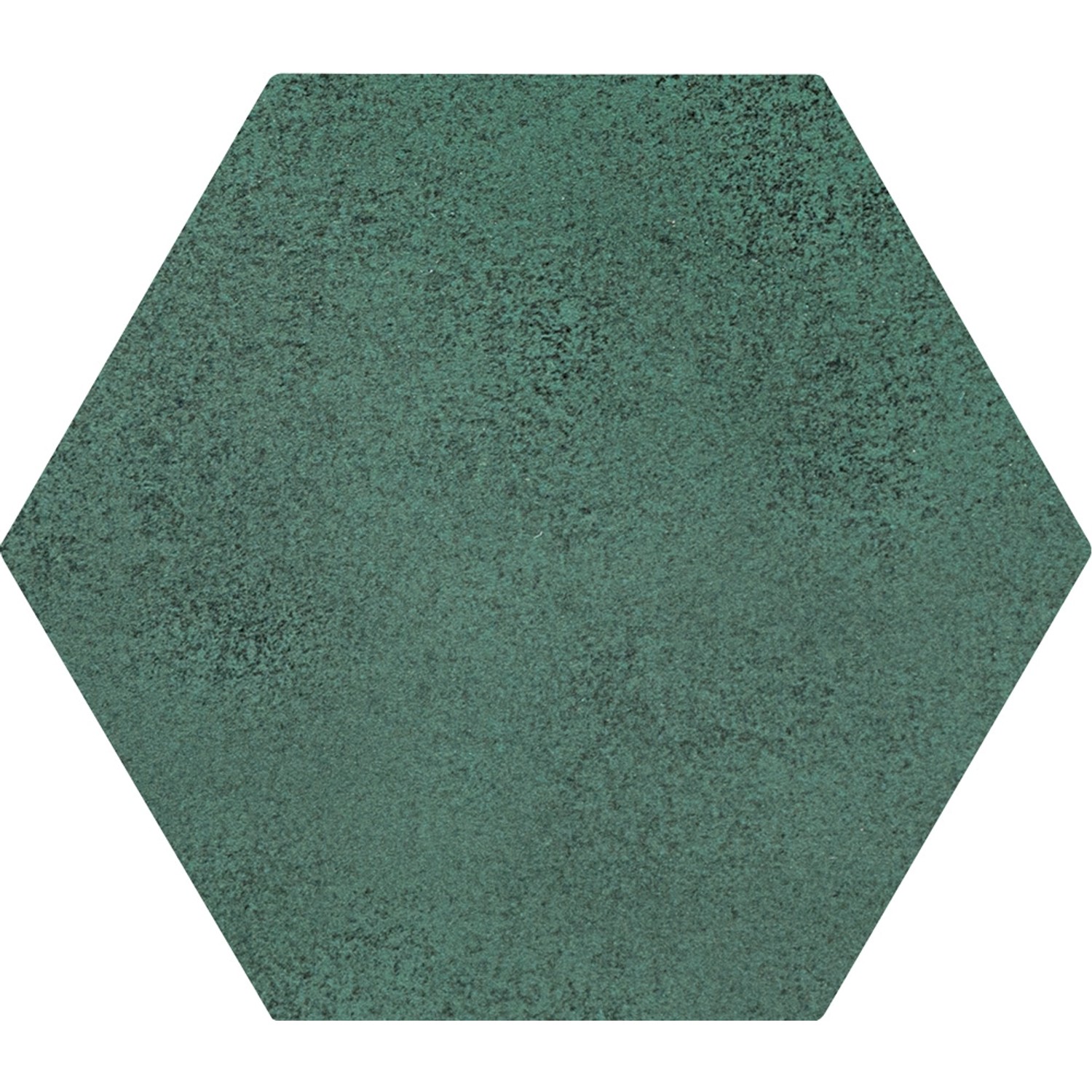Glazura Burano green hex 11 x 12,5 cm