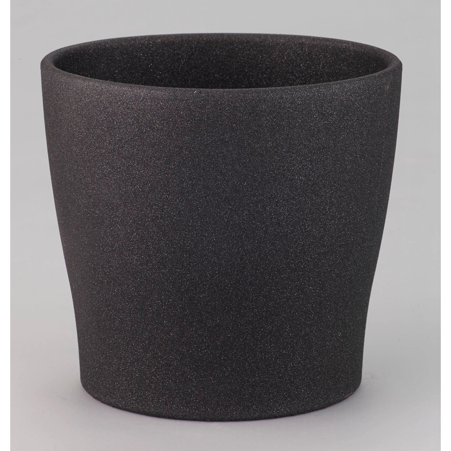 Doniczka Toscania graphit metalic - śr. 24 cm