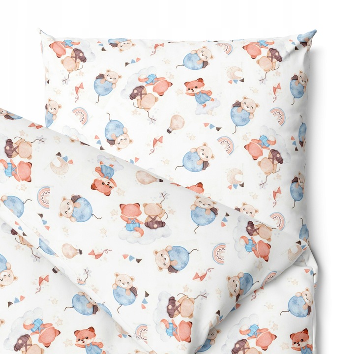 Komplet pościeli Zabawa z Balonami - 100x135 + poduszka 40x60 - Nie