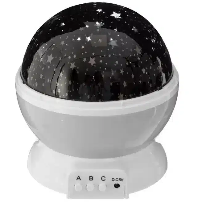 Lampka nocna Projektor Gwiazd dla dziecka DB