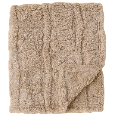 Kocyk pluszowy Niedźwiadki 100x85 cm NS