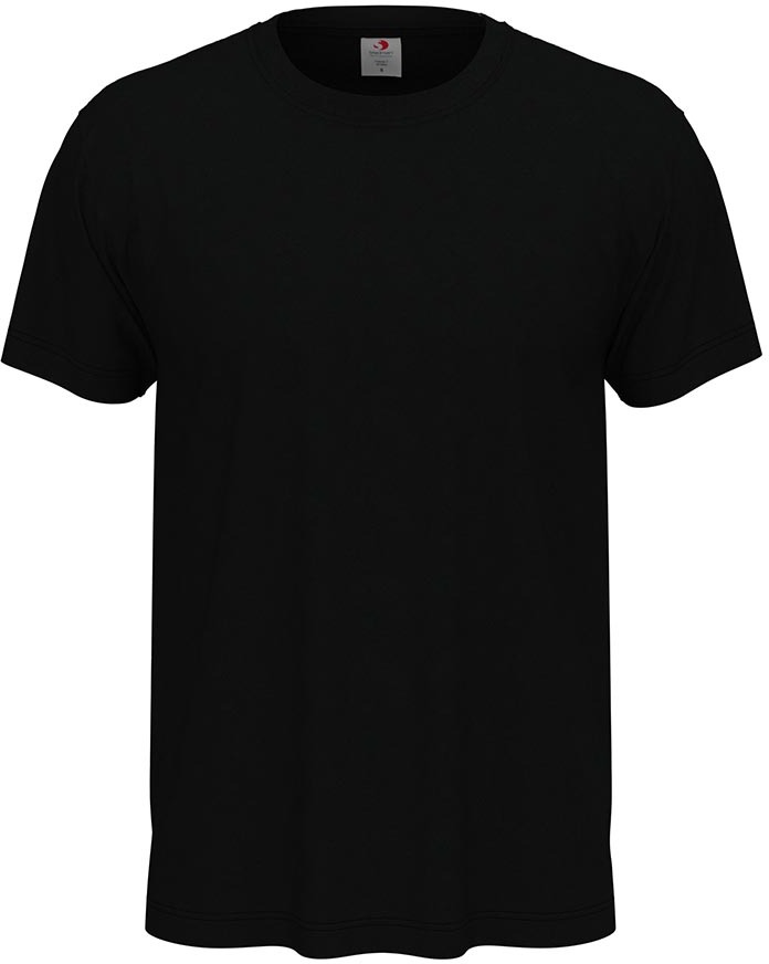 Koszulka męska Stedman ST2000, rozmiar M, 155 g, czarny