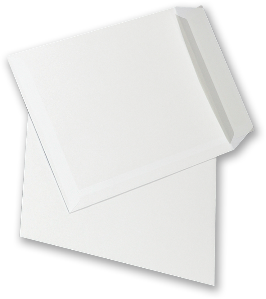 Koperta standardowa NC, C4, z paskiem HK, 250 sztuk, biały