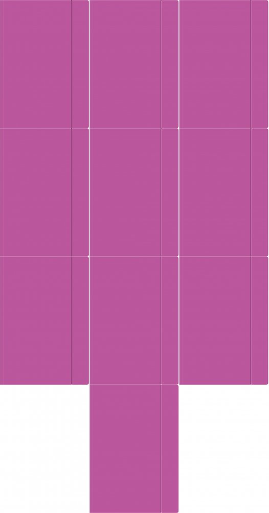 10x Teczka kartonowa z gumką Interdruk Fluo, A4+, 300g, mix kolorów neonowych