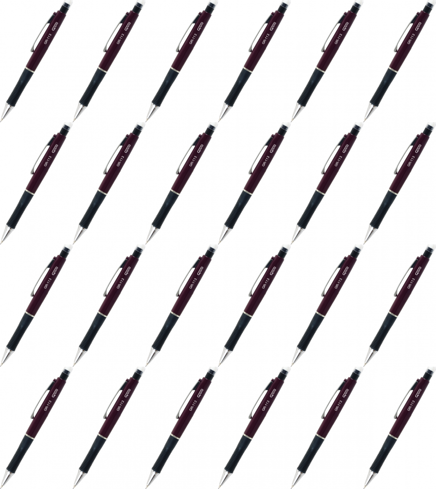 24x Ołówek automatyczny Grand GR-113, 0.5mm, mix kolorów