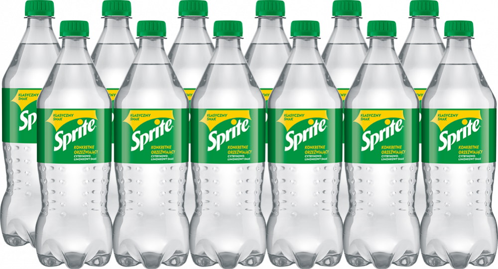 12x Napój gazowany Sprite, butelka, 0.85l