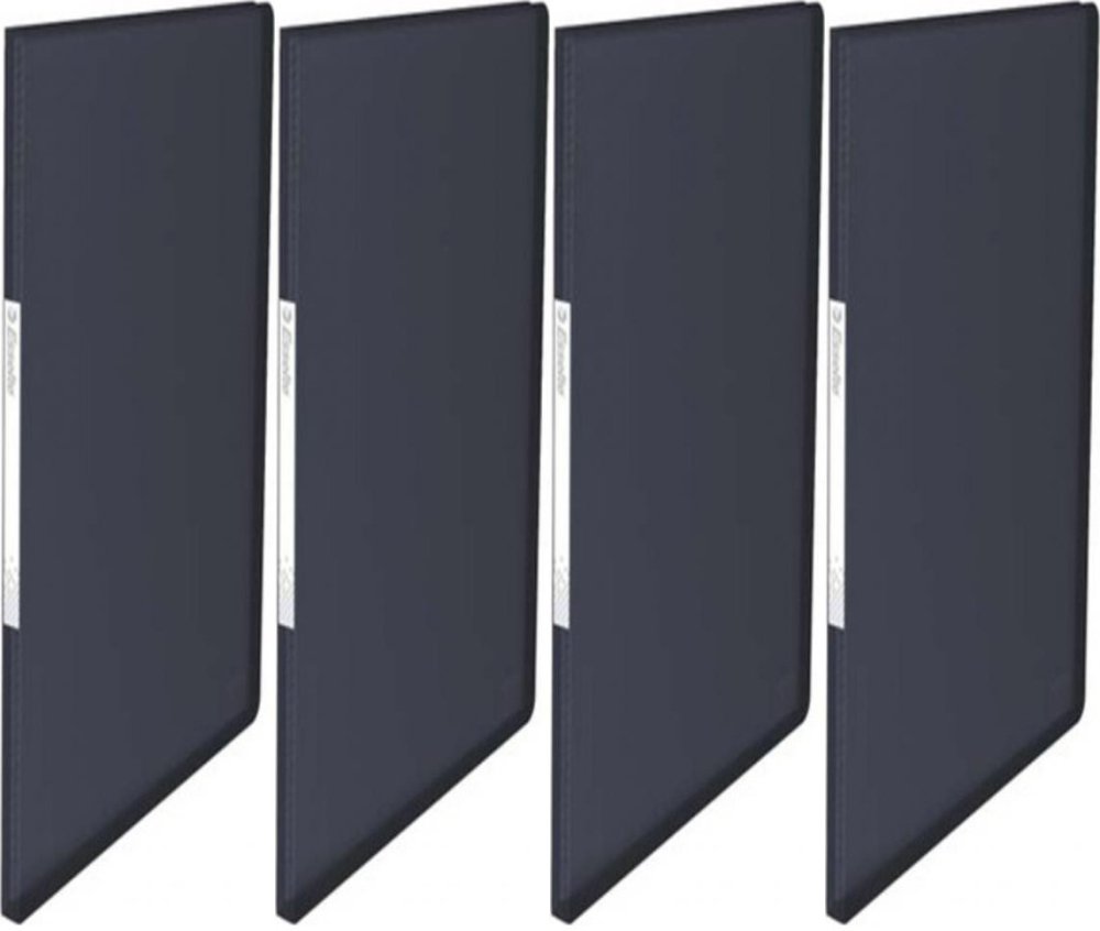 4x Album ofertowy Esselte Vivida, A4, 20 koszulek, czarny