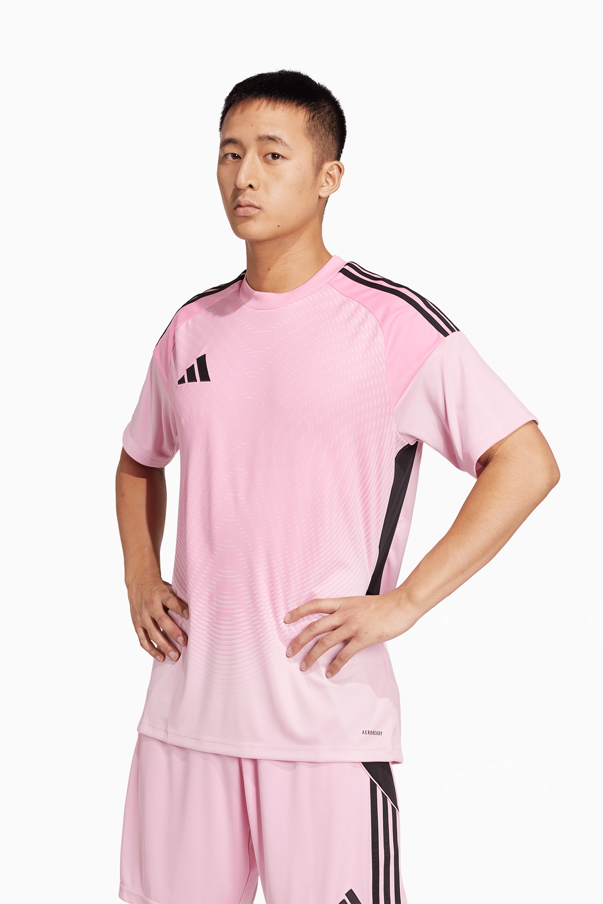 Koszulka bramkarska adidas Tiro 25 Competition GK - Różowy