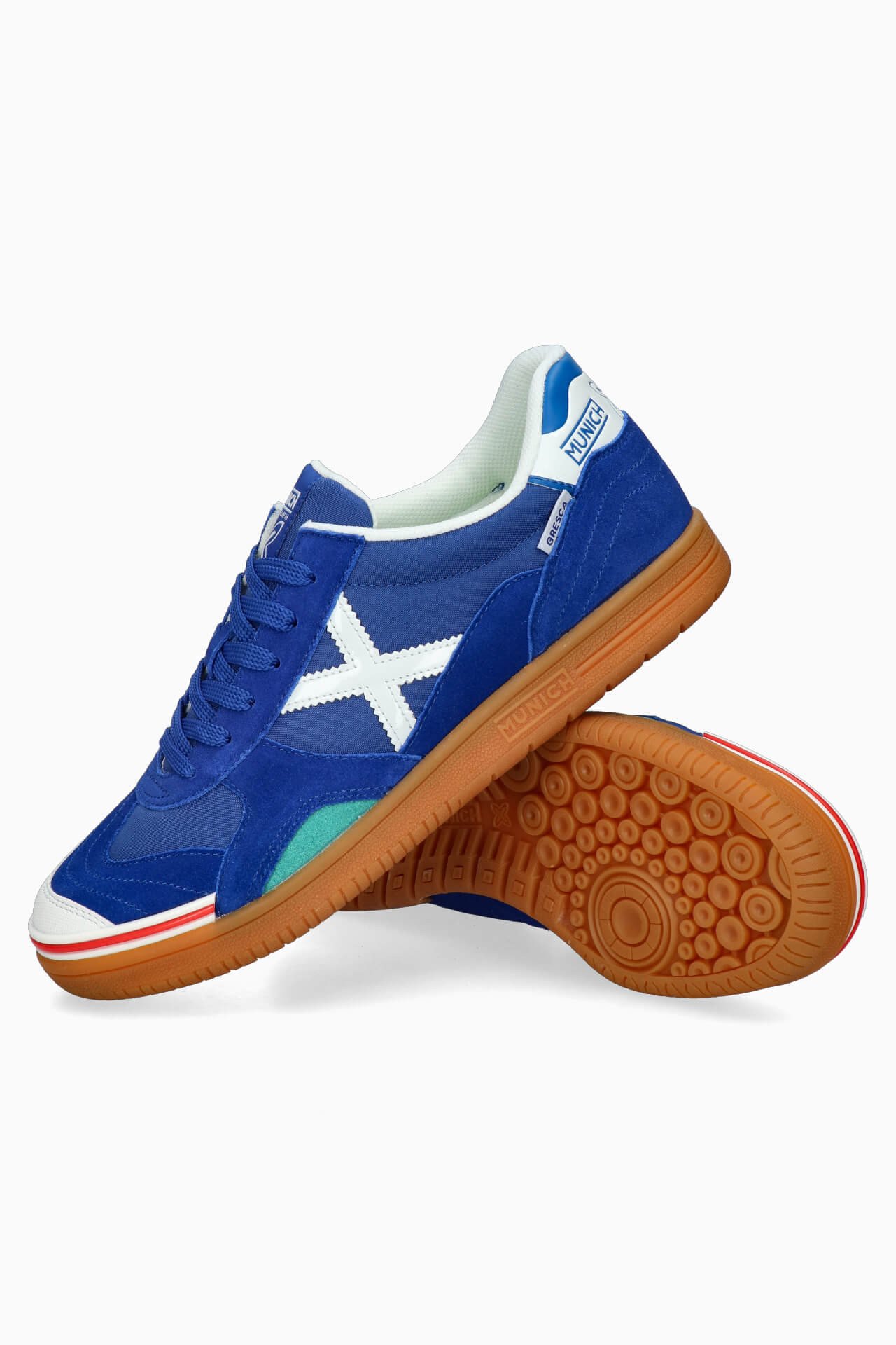 Halówki Munich Gresca IN - Niebieski