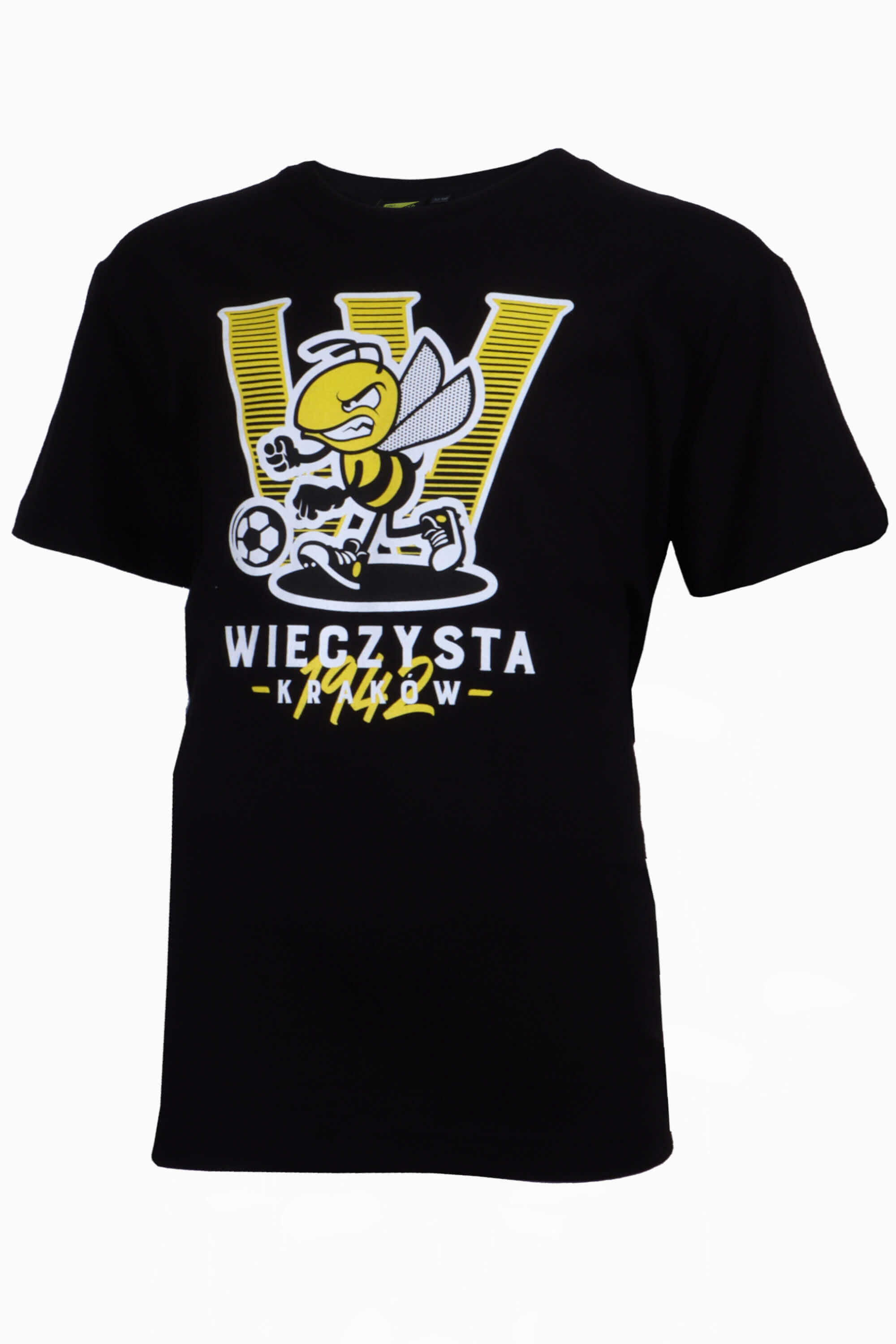 Koszulka KS Wieczysta Kraków 22/23 Tee Junior - Czarny