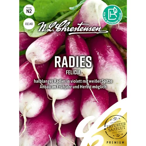 1 ob, Ředkvička Felicia - : Monžstvo balíkov: 1 ob