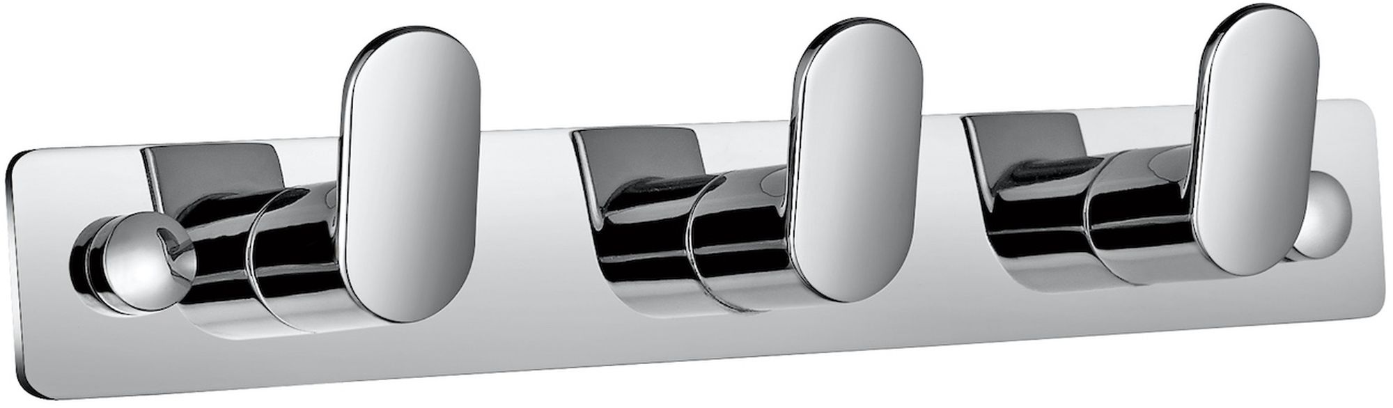 Stella wieszak na ręcznik 3-hakowy chrom 18.053