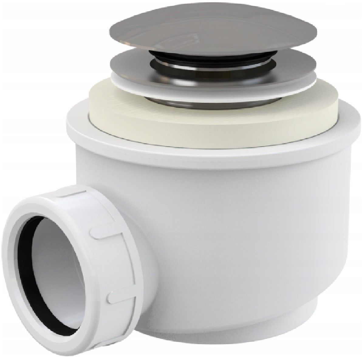 Besco syfon do wanny chrom SMA-KK