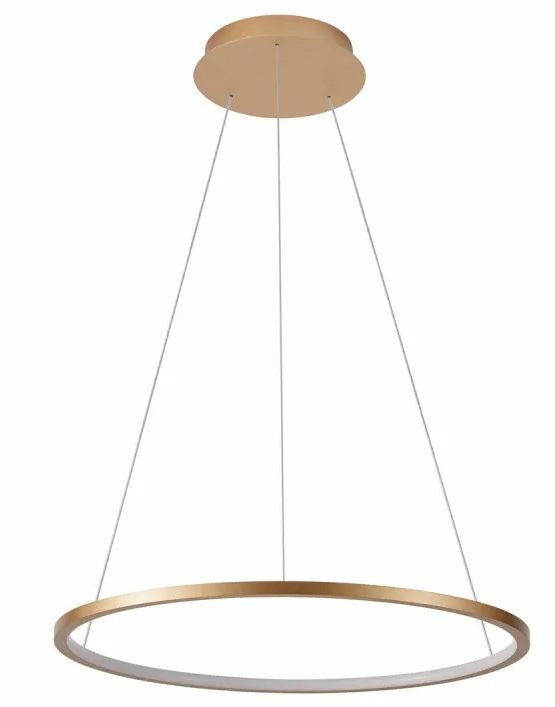 Italux Vinola lampa wisząca 1x48 W złota PND-56135B-080RPC-GD-3KS4K-TRDIMM
