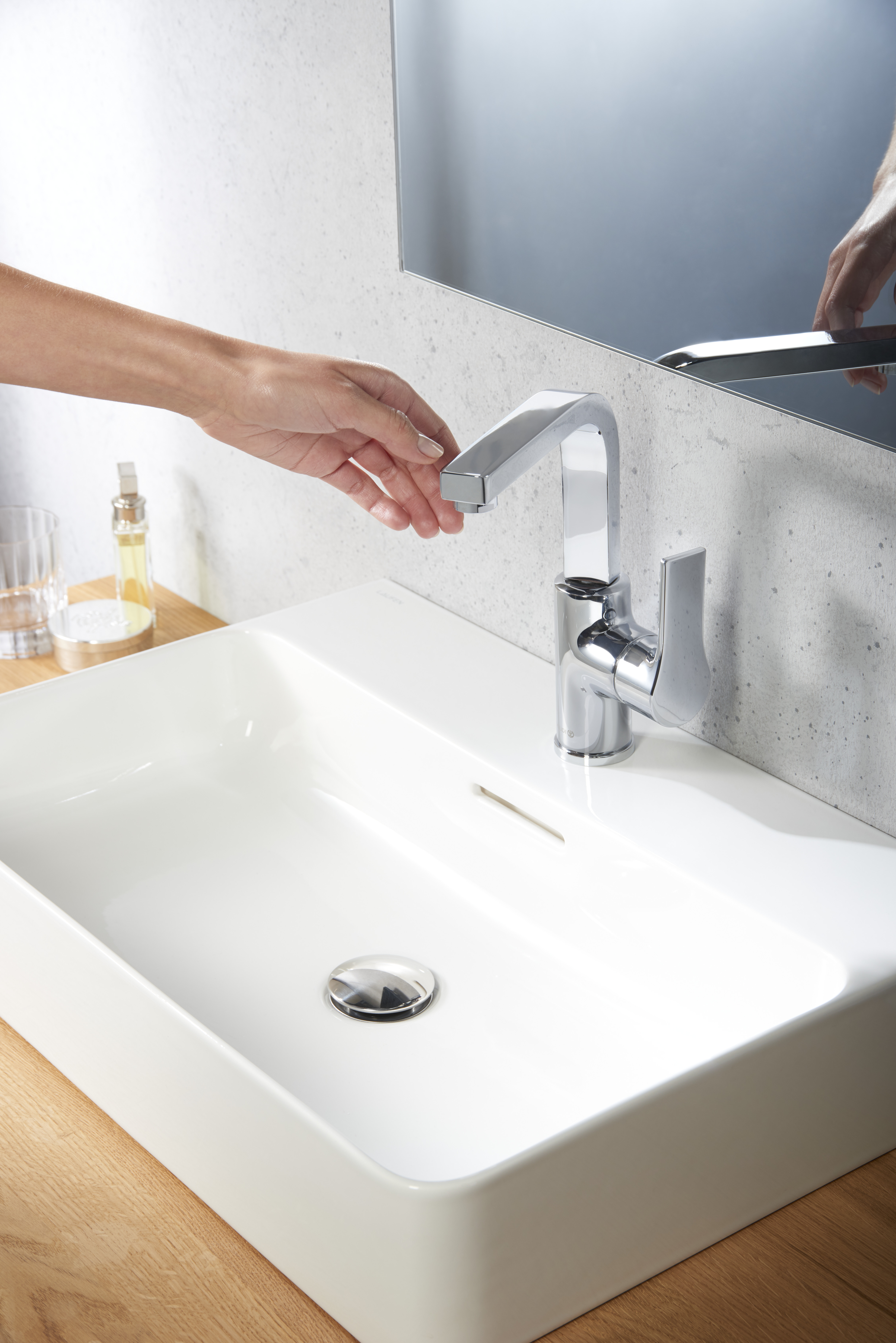 Kludi Zenta SL bateria umywalkowa stojąca chrom 480270565