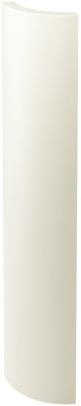 Paradyż Gamma kształtka 3x19,8 cm B biały mat