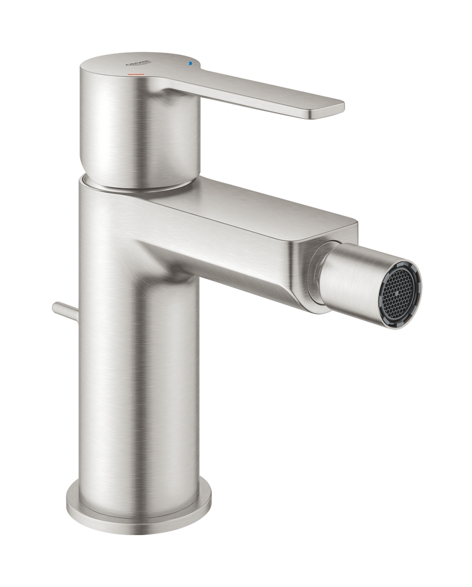 Grohe Lineare bateria bidetowa stojąca stal nierdzewna 33848DC1