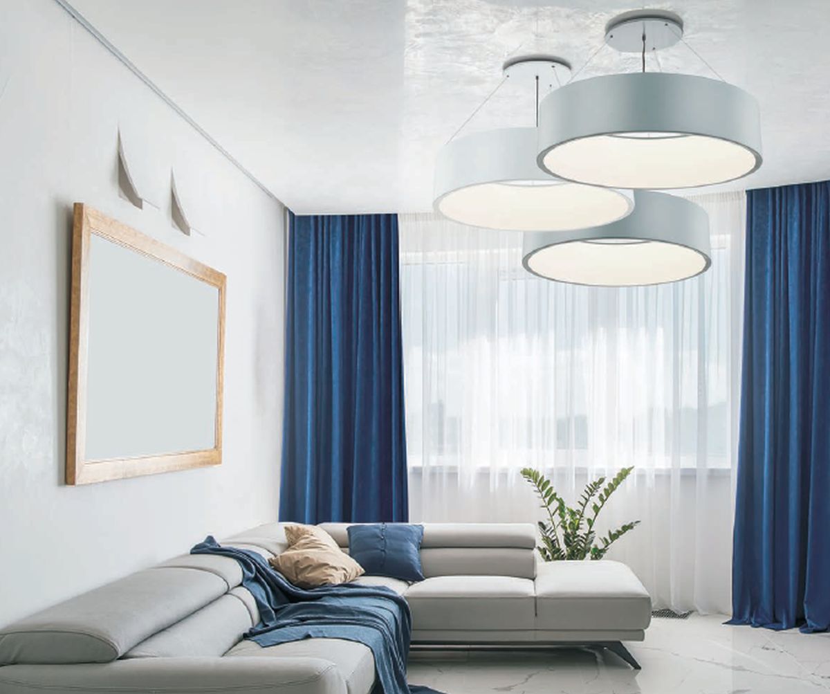 Light Prestige Malaga lampa wisząca 1x24W LED biała LP-622/1PWH