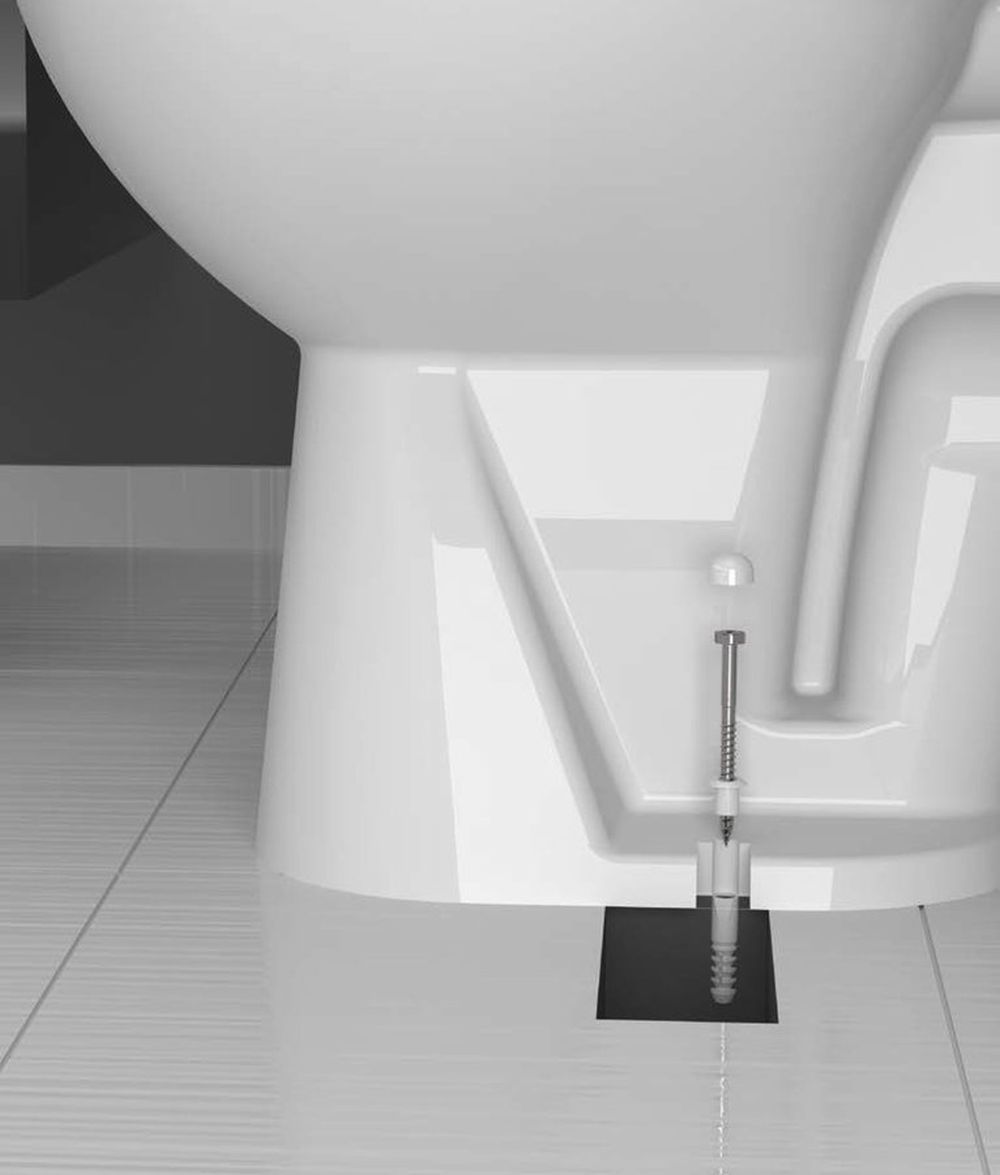 Aqualine zestaw montażowy WC 40023