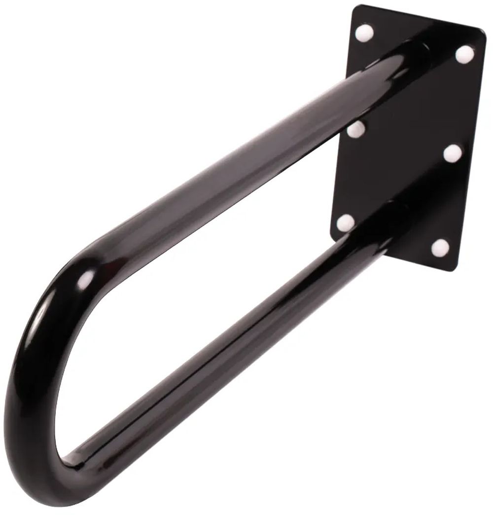 Faneco poręcz ścienna łukowa 60 cm czarna S32UU6SSWC - Wysyłka w 24h