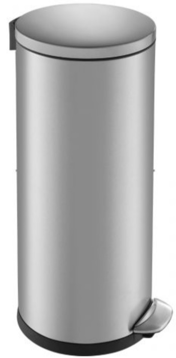 Merida Top Silent Luna kosz na śmieci 30 l pedałowy stal mat KIM422