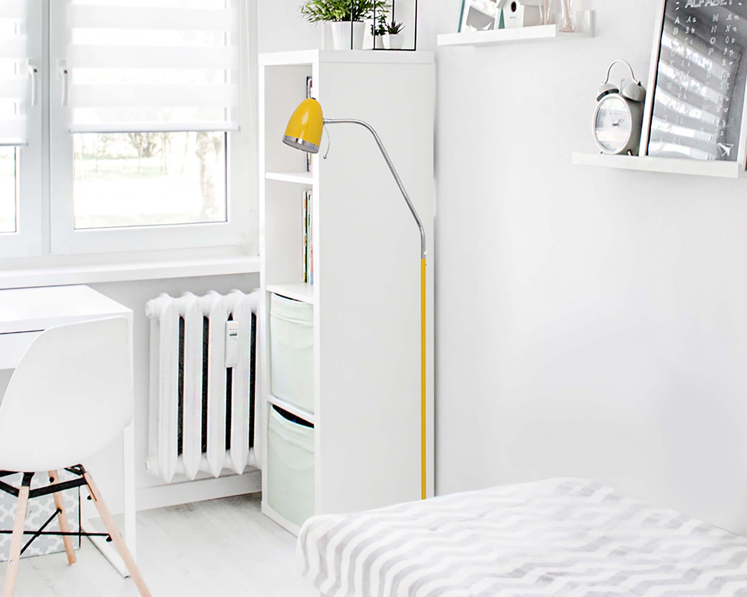 Kaja Kajtek I lampa stojąca 1x40W żółta K-MT-201ŻÓŁTY - Wysyłka w 24h